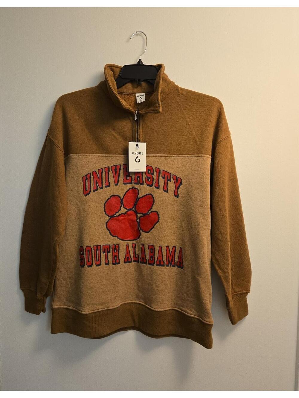 RE/DONE 80s Upcycled Zip Crew